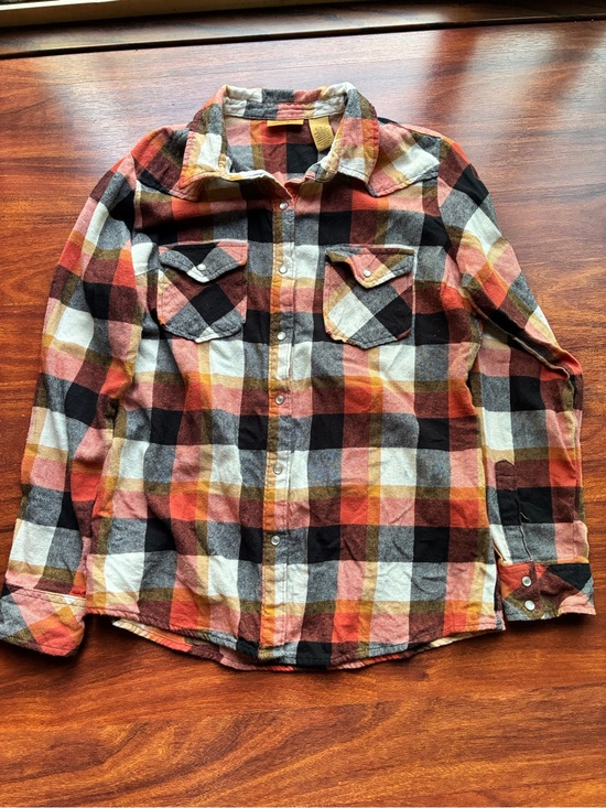 Wrangler Tops - Ladies Wrangler Plaid Flannel Shirt